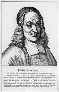 Philipp Jacob Spener (gravyr) av German School