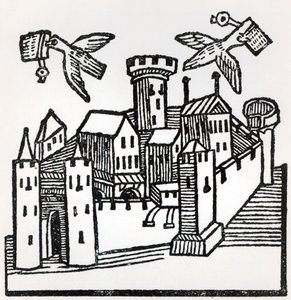 Pigeon Post, 1488 av German School