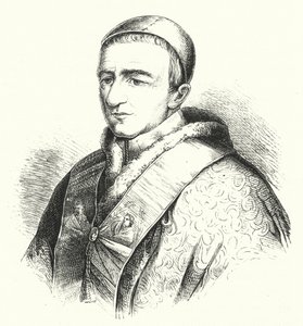 Påve Gregorius XVI (gravyr) av German School