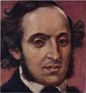 Porträtt av Felix Mendelssohn av German School