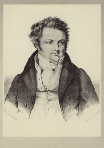 Porträtt av Heinrich Marschner av German School