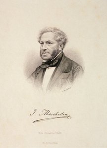 Porträtt av Ignaz Moscheles (1794-1870) av German School