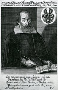 Porträtt av Johann Staden (1581–1634) av German School