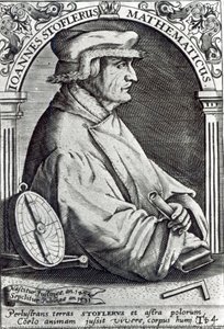 Porträtt av Johannes Stoffler av German School
