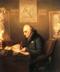 Portrait of Karl Wilhelm von Humboldt (1767-1835) av German School