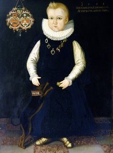 Porträtt av Maximilian Eisenreich, 3 år av German School
