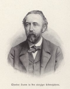 Porträtt av Theodor Storm
