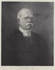 Prins Otto Eduard Leopold von Bismarck (gravyr) av German School