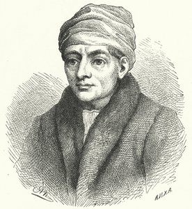 Regiomontanus, tysk renässansmatematiker och astronom (gravyr) av German School