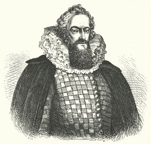 Robert Devereux, 2nd Earl of Essex (gravyr) av German School