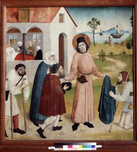 Saint Giles delar ut sin egendom bland de fattiga av German School
