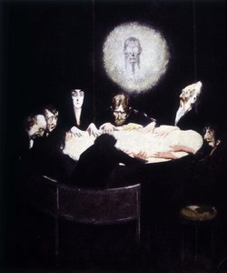 Scen för spiritualism. Bedöma av German School