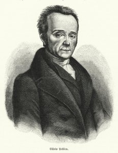 Silvio Pellico, italiensk poet, dramatiker och patriot av German School