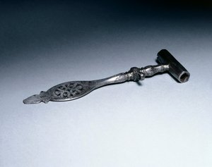 Nyckel för en hjullåspistol, c.1600-50 av German School