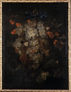 Stilleben med frukt, 1701-1800 av German School