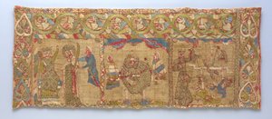 Stal med St. Katarinas martyrskap, Rhenland, c.1200 av German School