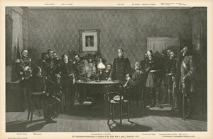 Överlämnandeförhandlingar i Donchery, Frankrike, 1-2 september 1870