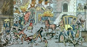 Fruktansvärda grymheter begångna i Paris den 10 augusti 1792 av German School