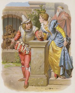 Den smarta lilla skräddaren (chromolitho) av German School