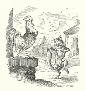 The Cock And The Fox (gravyr) av German School
