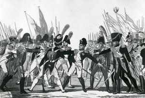 Slutet på Napoleon som kejsare av German School