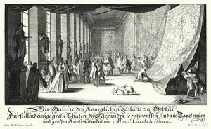 Galerie des Gobelins, Paris (gravyr) av German School
