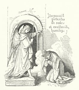 The Haughty King (gravyr) av German School
