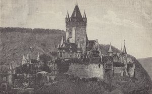 Det kejserliga slottet, Cochem, Tyskland av German School