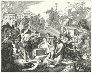 Judarna tas i fångenskap i Babylon av German School