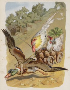 Paketet Ragamuffins (chromolitho) av German School