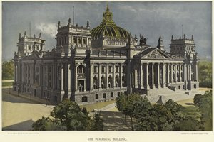 Riksdagsbyggnaden i Berlin av German School