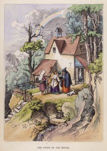 The Story of the Mouse (färg litho) av German School