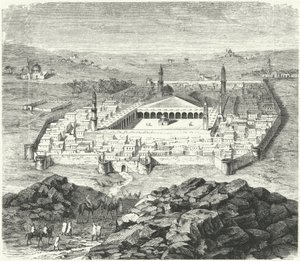 Staden Medina, Arabien (gravyr) av German School