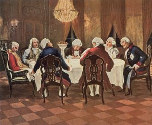 Den sovande Ziethen av German School