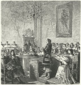 Rättegång mot William Russell, Lord Russell, för förräderi mot kung Charles II av German School