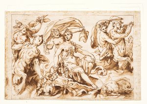 Triumf av Galatea av German School