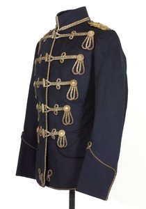 Tunika, HKH The Duke of Connaught, 3:e von Zieten Hussars, tyska armén, före 1914 (tunika) av German School