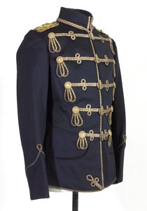 Tunika, HKH The Duke of Connaught, 3:e von Zieten Hussars, tyska armén, före 1914 (tunika) av German School