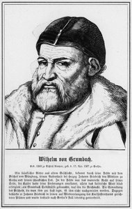 Wilhelm von Grumbach (gravyr) av German School