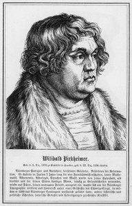 Willibald Pirckheimer (gravyr) av German School