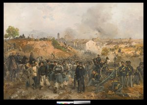 Palestros fall, 30 maj 1859 av Gerolamo Induno