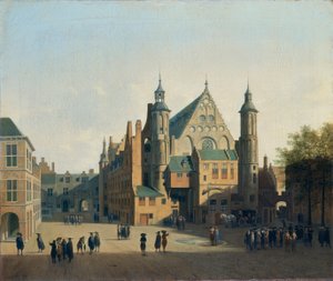 Utsikt över Binnennhof i Haag