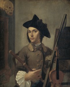 Självporträtt av Gerrit Backhuijzen