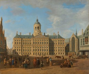 Rådhuset på Dam-torget, Amsterdam Rådhuset på dammen, Amsterdam