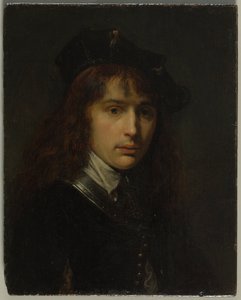 Självporträtt av Gerrit Dou
