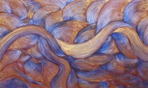 Journey 343, 2010 (akryl på duk) av Gerrit Greve