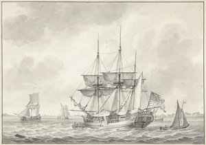 Det amerikanska fartyget Harmony Baltimore av Gerrit Groenewegen