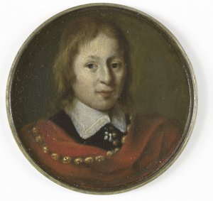 Porträtt av en femton år gammal pojke av Gerrit Lundens
