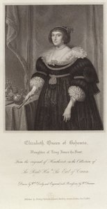 Elizabeth, drottning av Böhmen av Gerrit van Honthorst