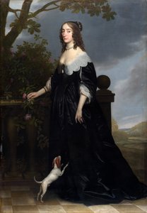 Elizabeth Stuart 1596-1662, drottning av Böhmen, 1642 av Gerrit van Honthorst